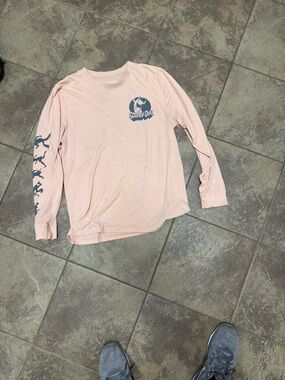 Women’s Scooby Doo Long Sleeve Tee - Light Pink